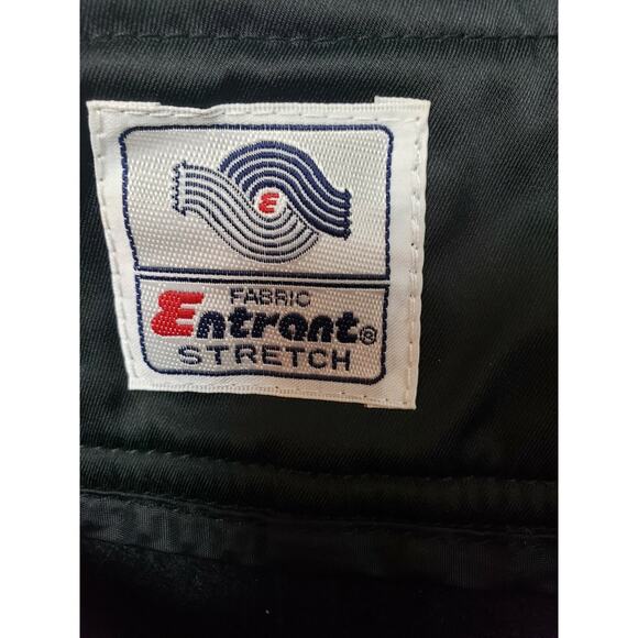 Metropolis Womens Ski Pants Sz 10 100% Nylon Black front and leg zipper - Picture 4 of 7